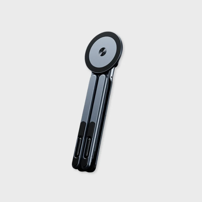 Support laptop pliable déployé - vue ouverte